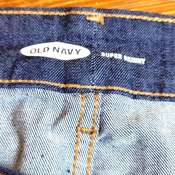 LONG Mid-Rise Dark-Wash Plus-Size Super Skinny Ankle Jeans NWT 28 long - Picture 5 of 11